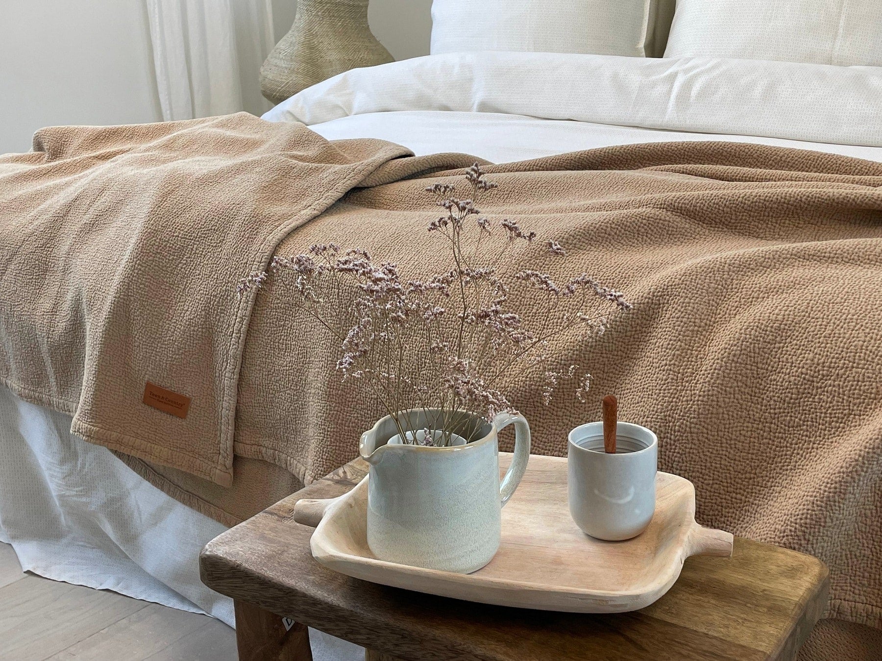 Town & Country Bed Sprei Lara Gold
