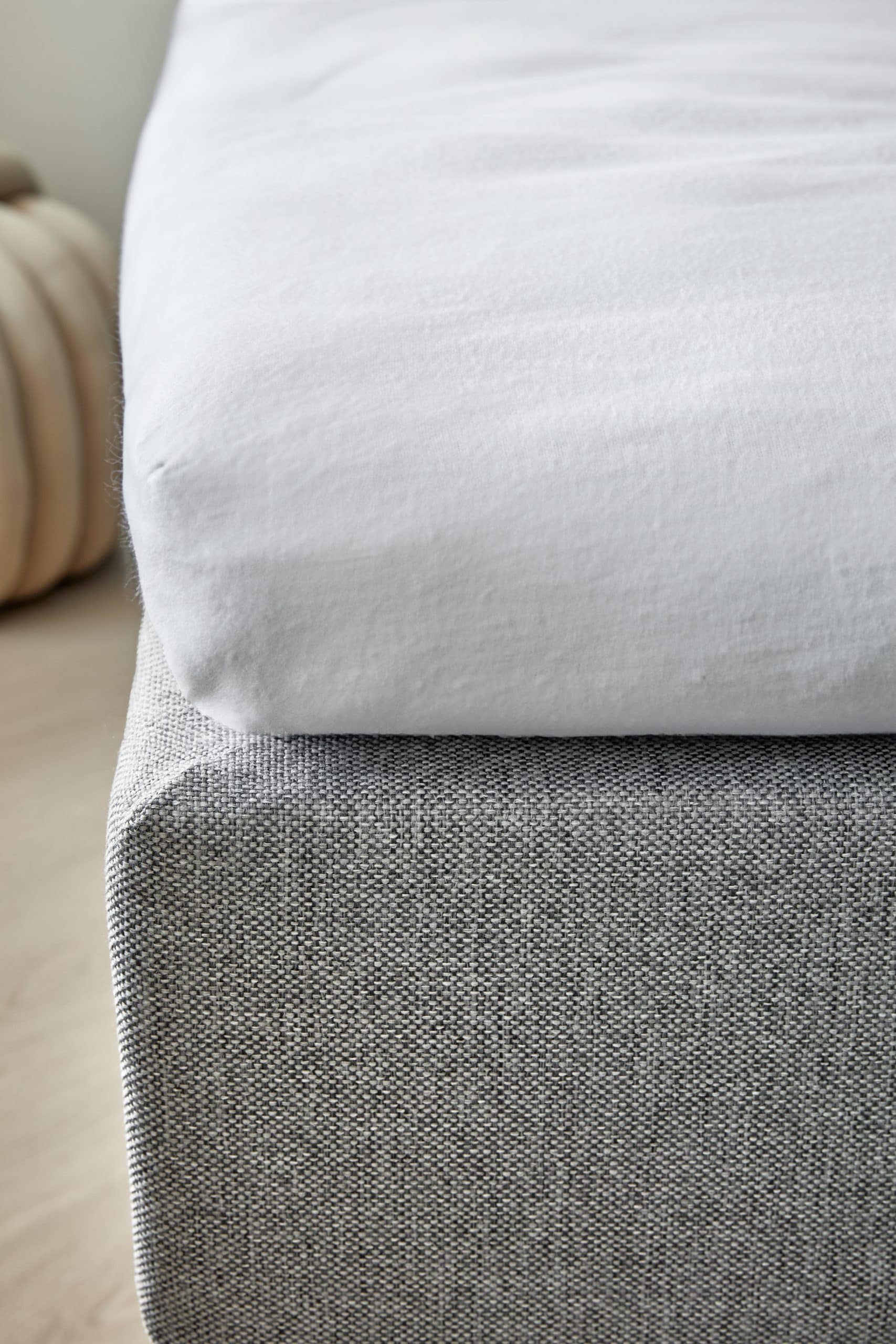 Dreamers Den Molton Topper Wit 100% Biologisch Katoen