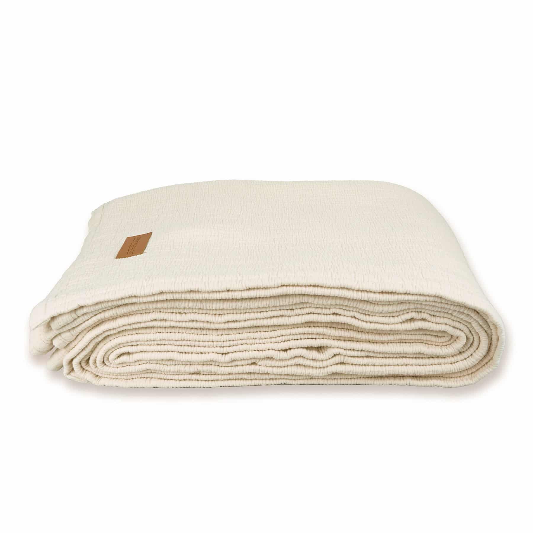 Town&Country Stonewashed Katoen Sprei- Hunter Ecru