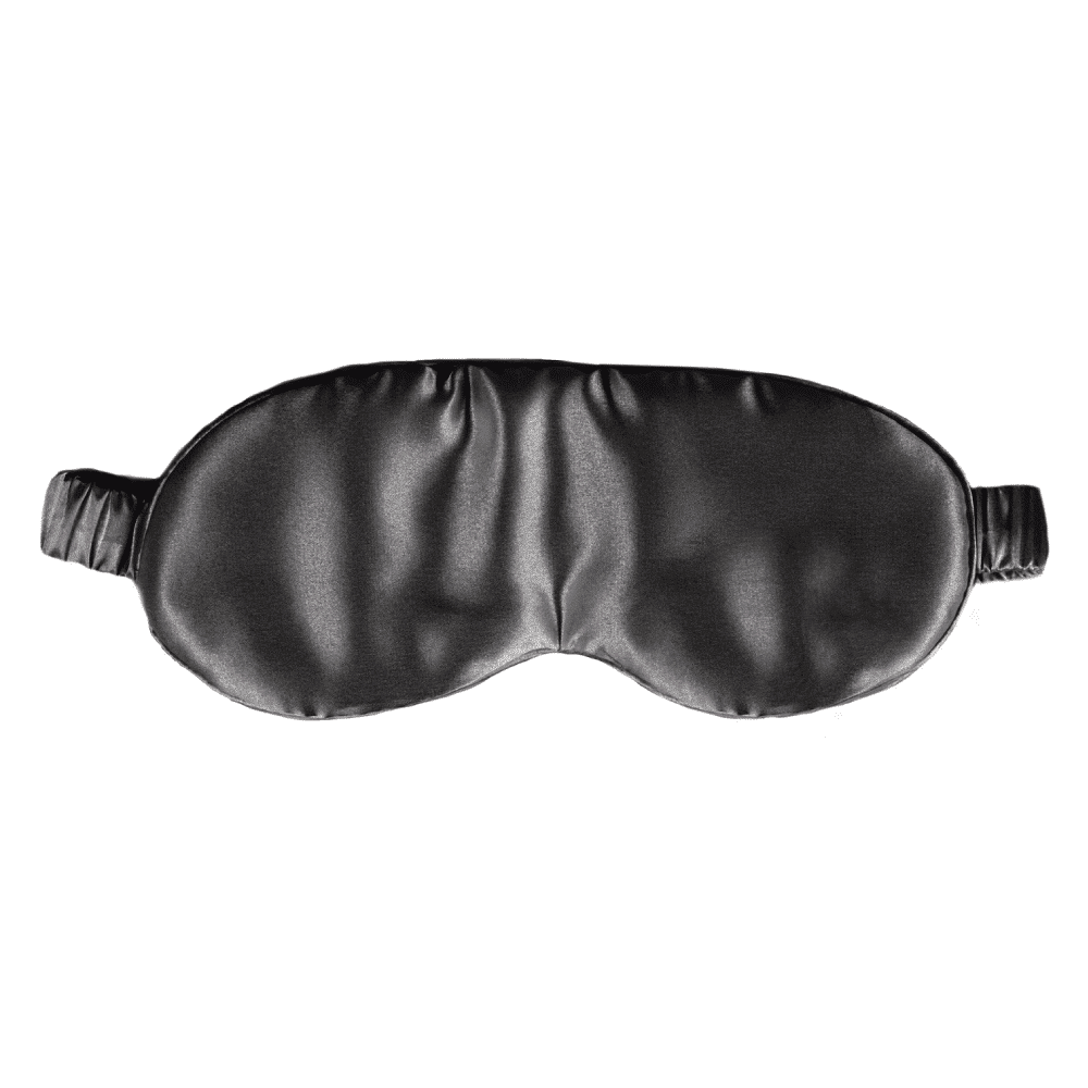 100% Moerbei Zijden Slaapmasker Donker Grijs