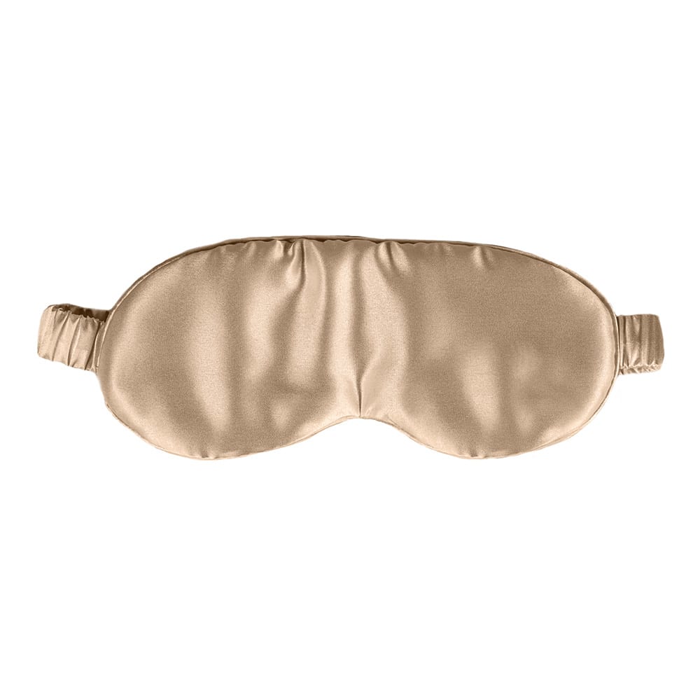 100% Moerbei Zijden Slaapmasker Zand
